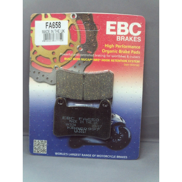 EBC EBC Brake Pads FA658